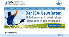 Desktop Screenshot of isaev.de